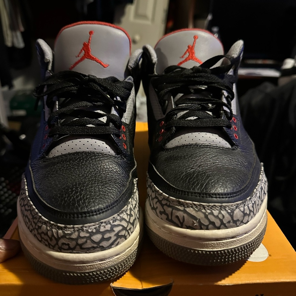 2018 Air Jordan 3 Black Cement
